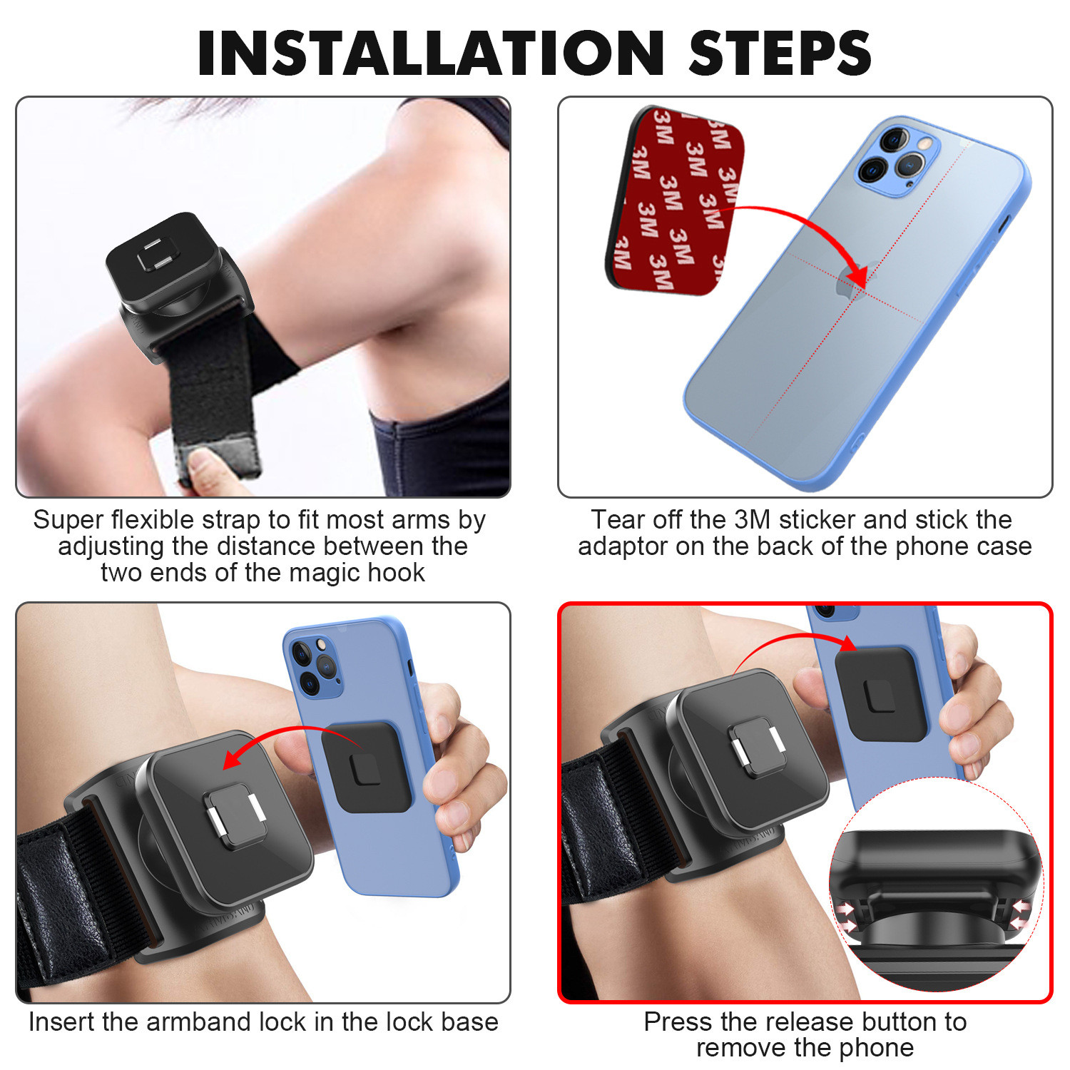 armband phone holder