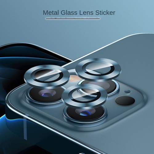 iPhone lens film dedicated metal glass primary color phone lens protector | wholesale/OEM/ODM