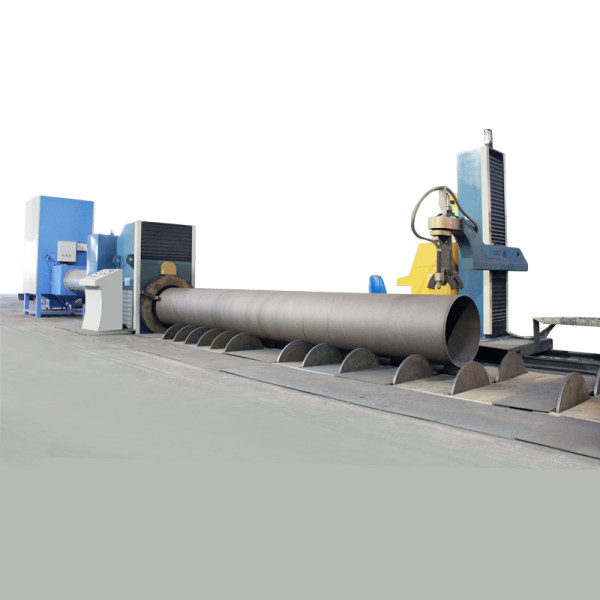 Máquina de corte por plasma CNC para tubos grandes tipo banco