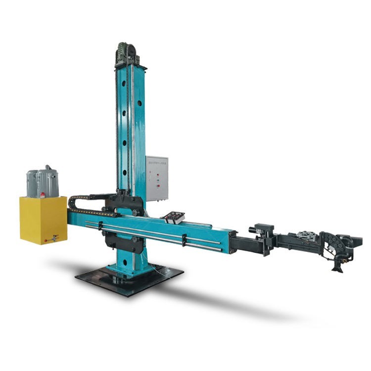 What is column and boom welding manipulator？
