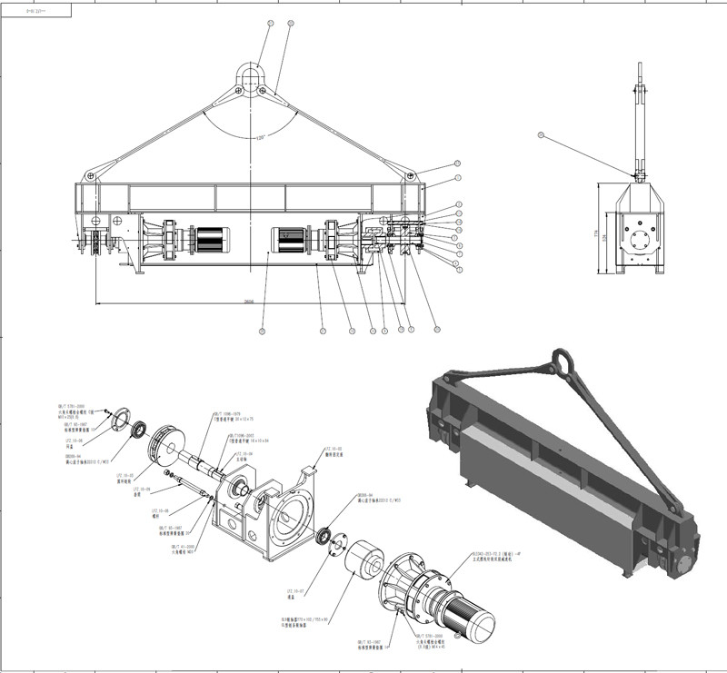 Beam Rotator Flipping Machine