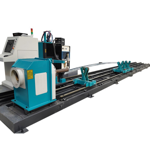 Round Metal Pipe Plasma Cutting Machine