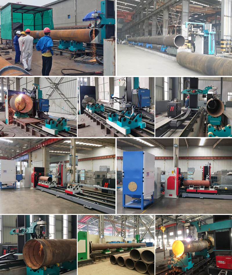 Roller Type Pipe CNC Plasma Cutting Machine