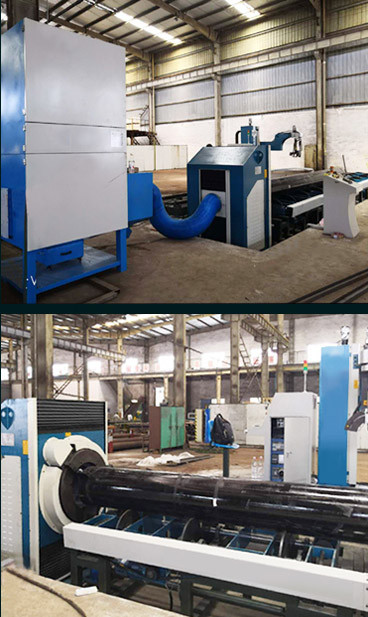 Large Pipe CNC Plasma Cutting Machine