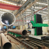 The work process of Bed model Large Pipe Cutting Machine