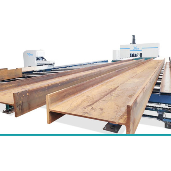 Каков процесс линии по производству двутавровых балок?