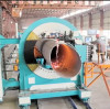 How is the metal tube(2.8M) of Asia's largest diameter cut?