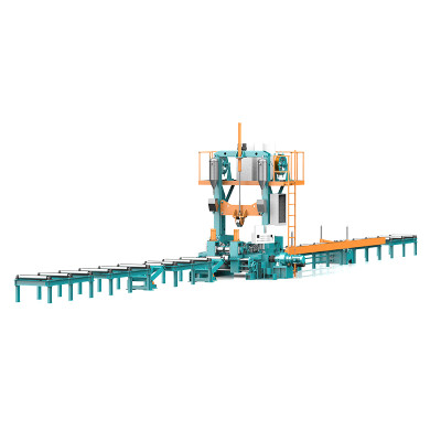 H-beam CNC Assembly Welding Straightening Machine