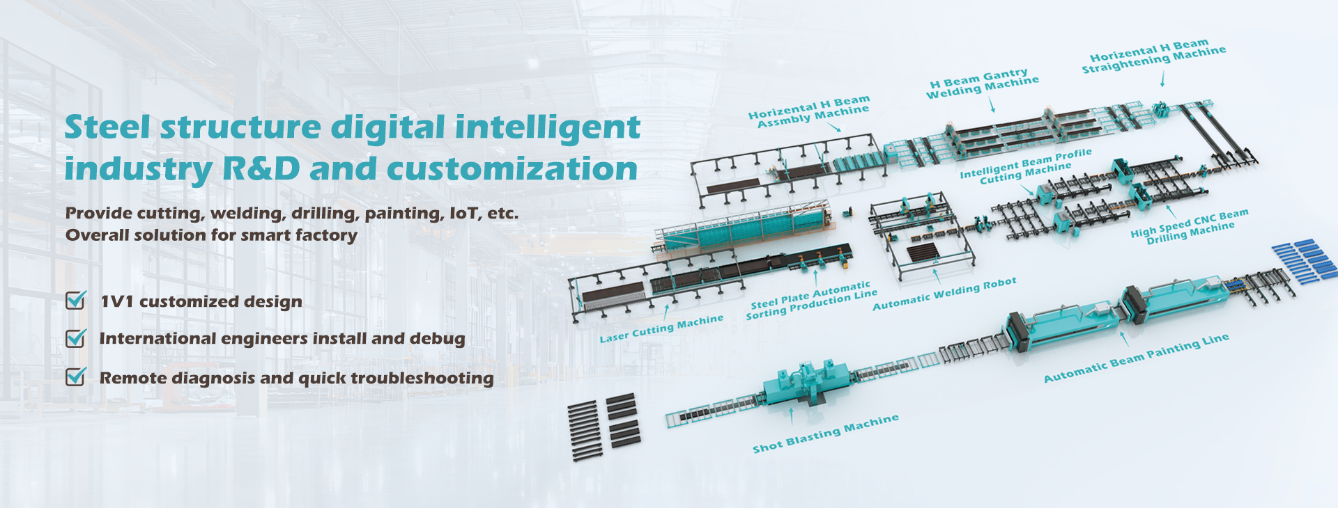 Steel structure equipment