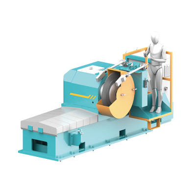 Tower Section Circumferential Seam Milling Machine