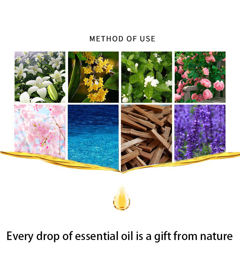 Every drop of essential oil is a gift from nature