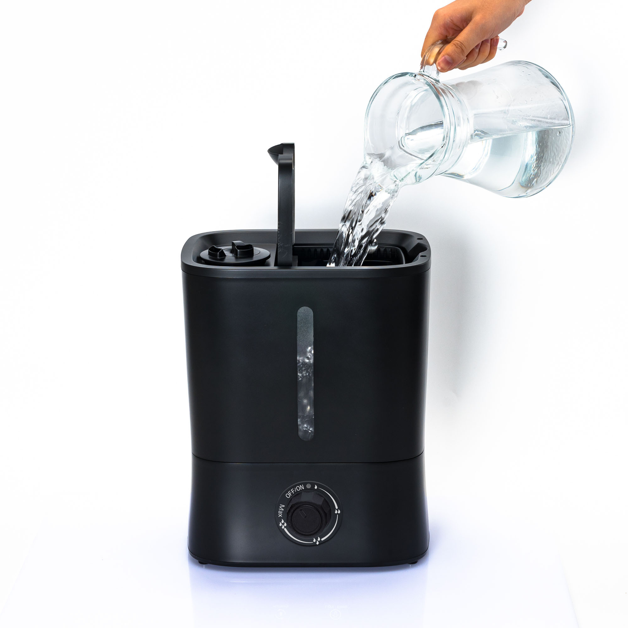 Portable  humidifier and air purifier for bedroom