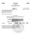 TCB Certificate