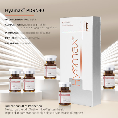 Mesoterapia Hyamax® PDRN40, fábrica de estética médica perfecta para la piel, soporte al por mayor y personalizado