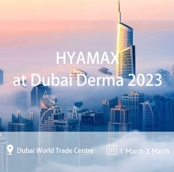 Hyamax na Dubai Derma 2023