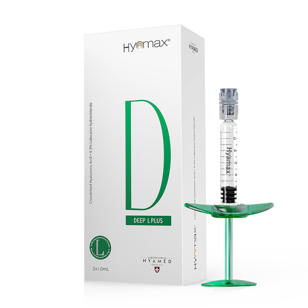 Hyamax® Deep L Plus Gesichtsfüller mit Lidocain, Faltenfüller, Lieferant von Hautfüllern, Support im Großhandel und kundenspezifisch