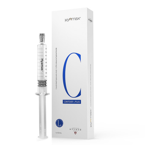 Enchimentos dérmicos Hyamax® Contour  L-Plus com lidocaína para corpo e rosto, fornecedor de preenchimento de ácido hialurônico, atacado e personalizado