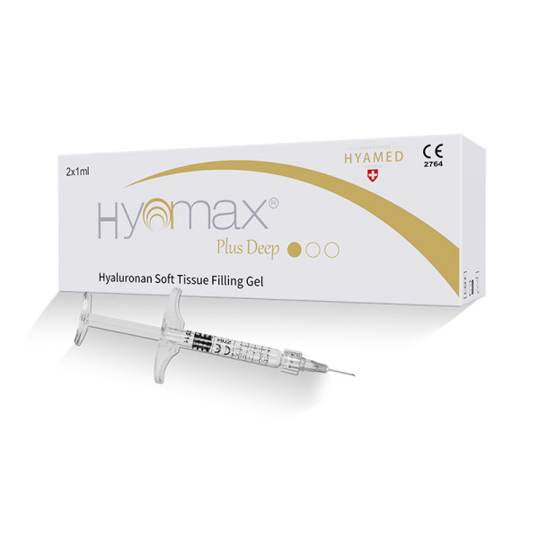 Rellenos faciales profundos Hyamax® Plus, proveedor de rellenos dérmicos con certificación CE, soporte al por mayor y personalizado