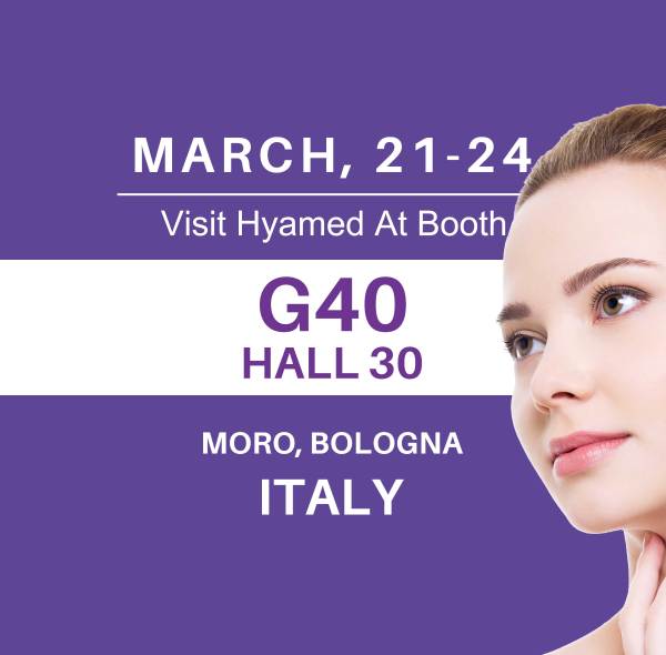 Hyamed está preparada para sua apresentação inaugural na Cosmoprof Bologna 2024