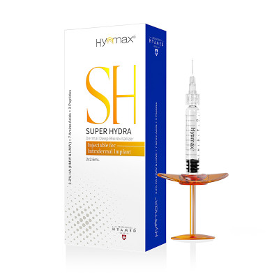 Hyamax® Super Hydra Dermal Deep Biorevitalizer, inyectable para implante intradérmico, soporte al por mayor y personalizado