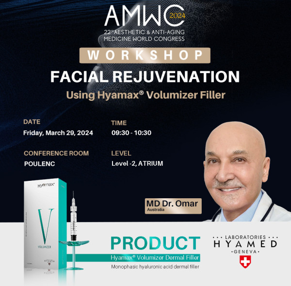 Hyamed impressionou a todos no AMWC Monaco 2024 com um workshop extraordinário