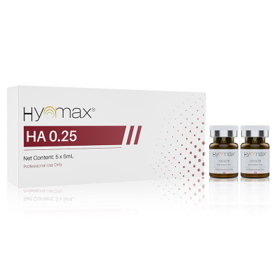 Hyamax® HA 0.25 - حلول الميزوثيرابي لجماليات مستحضرات التجميل والعناية بالبشرة، دعم البيع بالجملة والمخصص