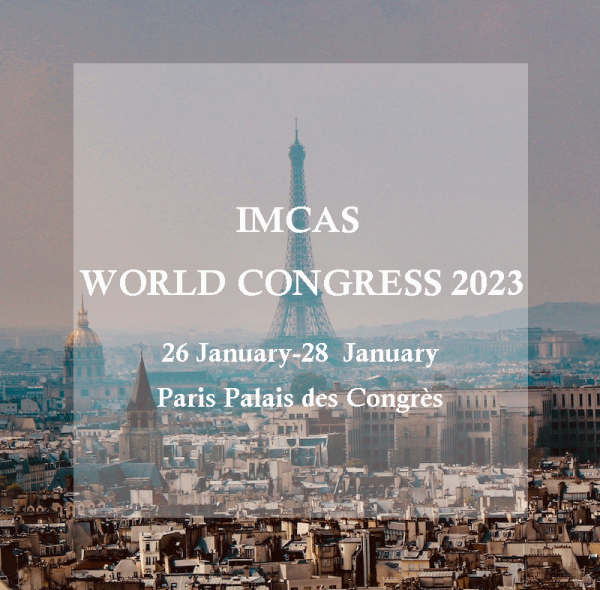 A IMCAS World Exhibition estará de volta a Paris, de 26 a 28 de janeiro!