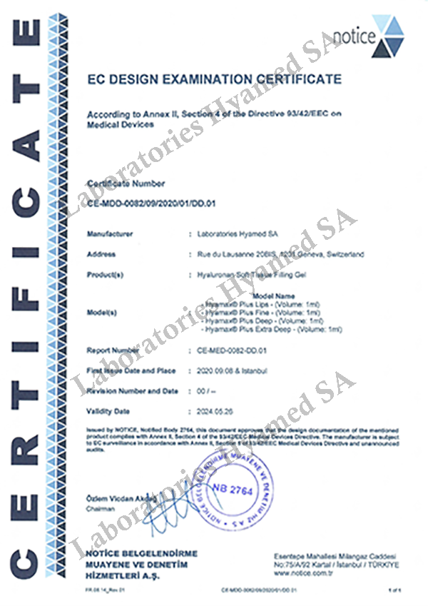 EC Certificate