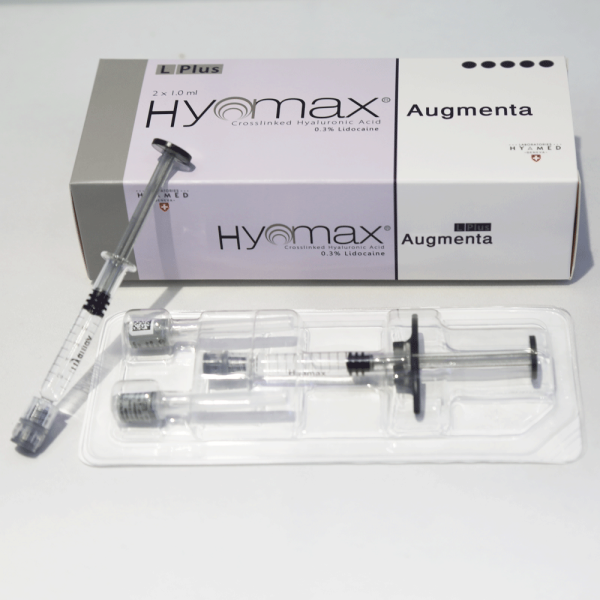 Proveedor de rellenos dérmicos Hyamax® Augmenta, relleno de mejillas con lidocaína, relleno de barbilla, soporte al por mayor y personalizado