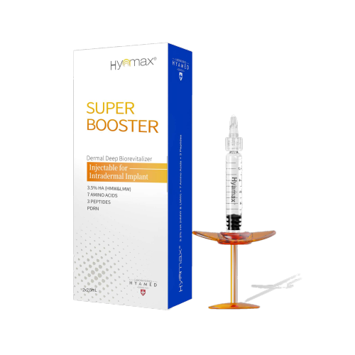 Hyamax® Super Booster Dermal Deep Biorevitalizer, injetável para implante intradérmico, suporte por atacado e personalizado