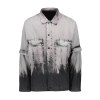 Custom Logo Man Shirt Collar Plain Lined Heavy Canvas Cargo Pockets Coaches Jacket Mens Designer Work Jacket