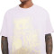 Casual Crew-neck Tee Men 100% Cotton Custom Print Streetwear Oversize Skeleton Teddy Graphic T-shirt