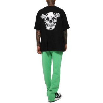 Streetwear Oversized Tshirt 100% heavyweight Cotton T-Shirt Hip Hop Custom Graphic Print T Shirts For Men