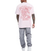 mens oversized fit drop shoulder boxy fit custom printing OEM mock neck blank streetwear t shirt for men