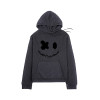 Custom Mens Hoodie Versatile Spring Smiley Sweatshirt Loose Fit Athleisure Print Hoodie