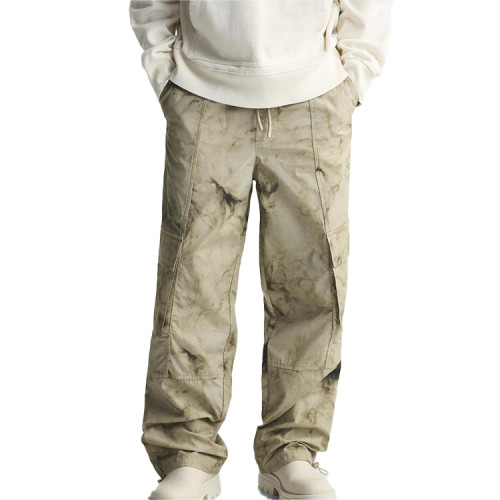 Custom men's tie-dye fashion camo street style cargo pants