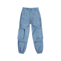 Custom mens  high-quality cargo pants street style fashion comfortable multi-pocket pants