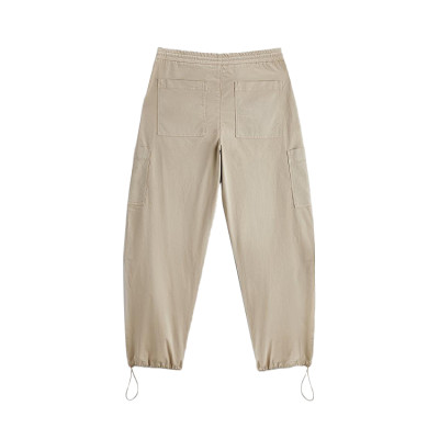 Custom men's high-quality straight multi-pocket nylon/polyester tooling wide-leg pants