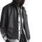 Custom mens high-quality retro biker leather lapel casual loose short jackets