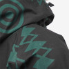 Custom hip hop streetwear drawstring anorak jacket with zippered pockets for men
