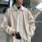 wholesale leather jacket oversize American retro handsome high-end leather jacket men's trend men's spring coat