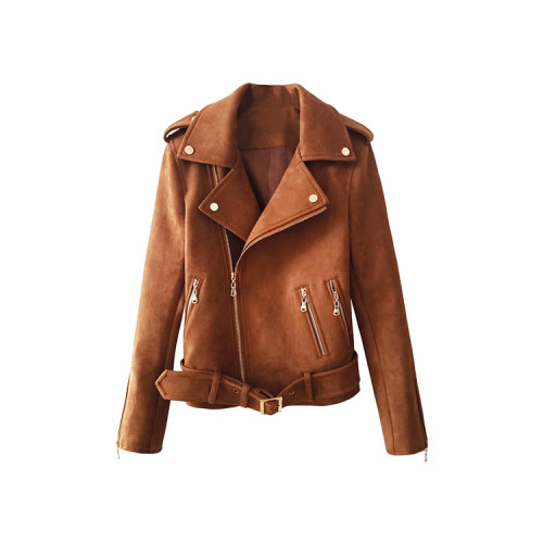 wholesale handsome biker jacket top men's spring and autumn 2023 new zipper fashion cropped versatile coat