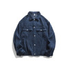 Wholesale men's jacket street vintage loose lapels simple youth casual jacket for spring