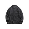 Wholesale men's jacket street vintage loose lapels simple youth casual jacket for spring