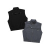 Custom spring new trendy street solid color jacket men's windproof removable sleeve jacket