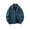 Custom men's spring print jacket spring men's solid color statement jacket