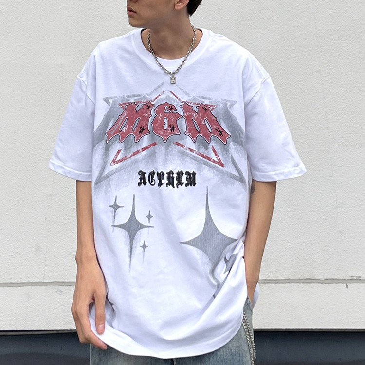 men's summer hip-hop T-shirt