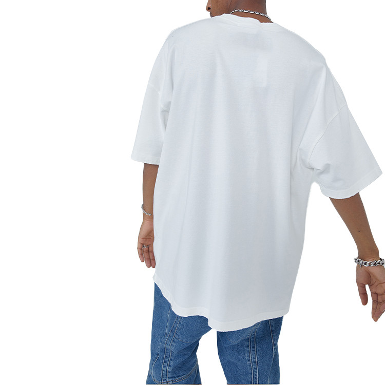 Custom men's 100% cotton streetwear t shirts