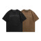 Custom men's 100% cotton casual t shirts heavyweight men's trendy  3D/puff pirnt O neck high qulity T-shirts
