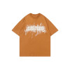 Custom cotton soft comfortable heavyweight Tshirts mens 3D puff print summer T-Shirts